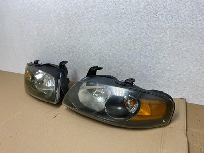 2004 - 2006 Nissan Sentra Halogen Left+Right Set Headlights AE6927 DW1