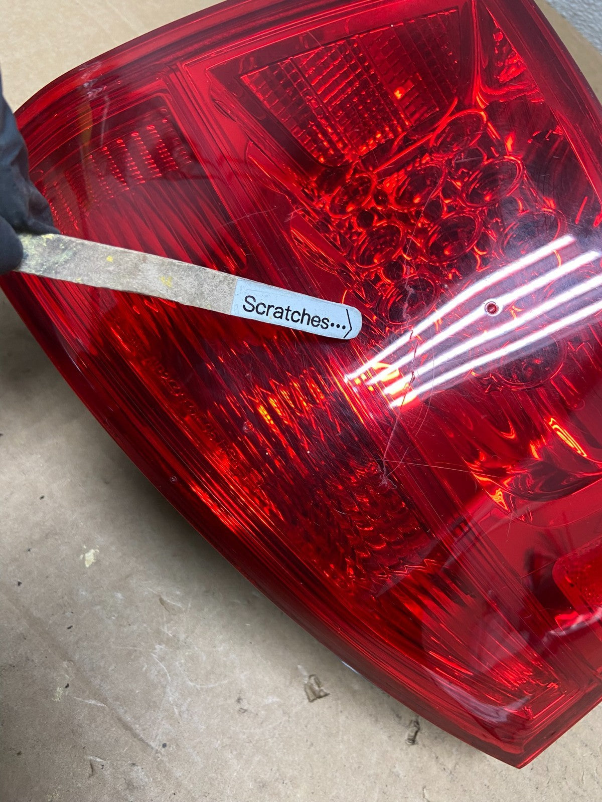 2007 2008 2009 Acura Mdx Right Passenger Rh Side Tail Light AD2494 LK3
