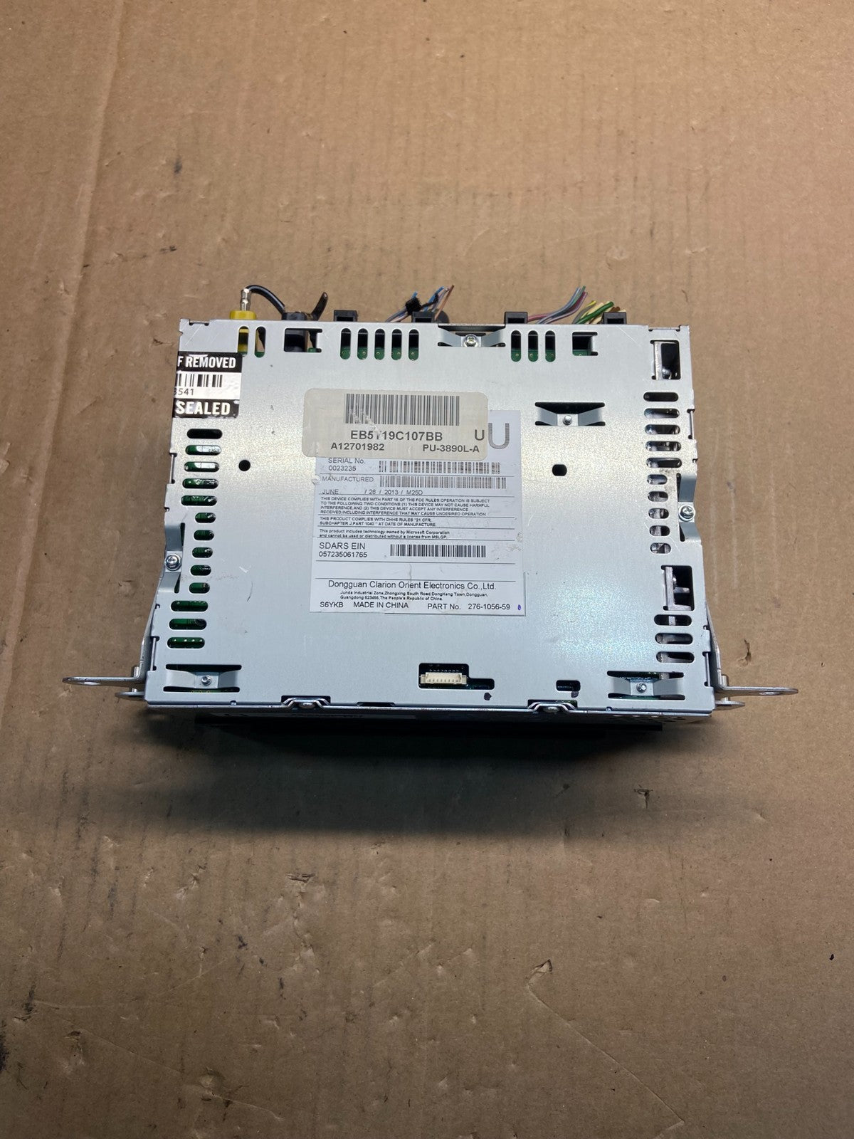 2014 Ford Explorer Audio Equipment Radio Receiver AM FM CD af9462 DG4