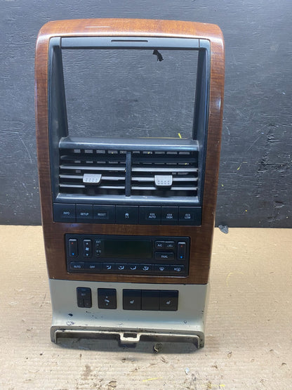 2006 - 2010 Ford Explorer Radio Heater Climate A/C Control Bezel  Trim s8872 DG0