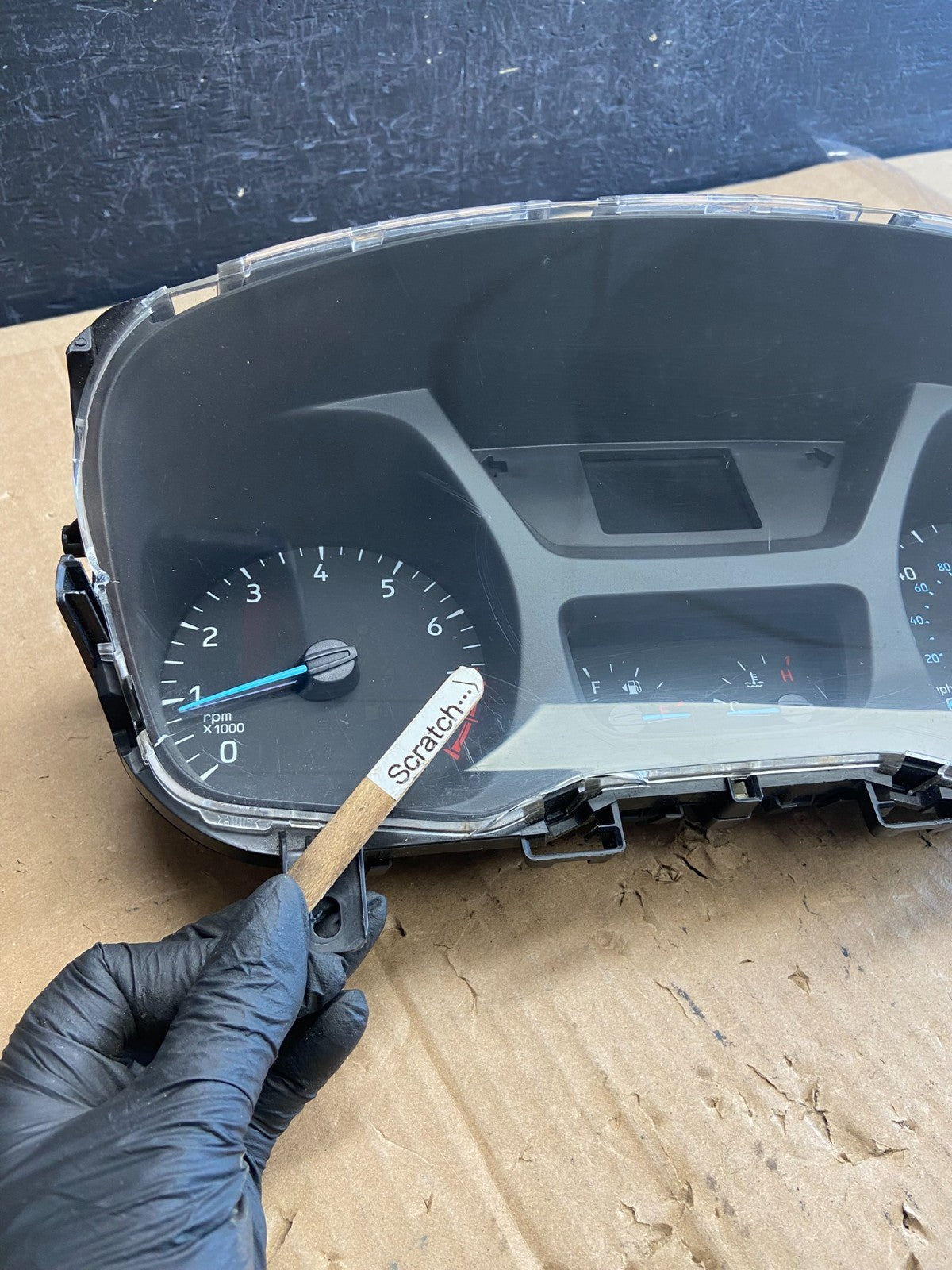 2016 to 2018 Ford Transit Connect Speedometer Cluster AD2268 DG3