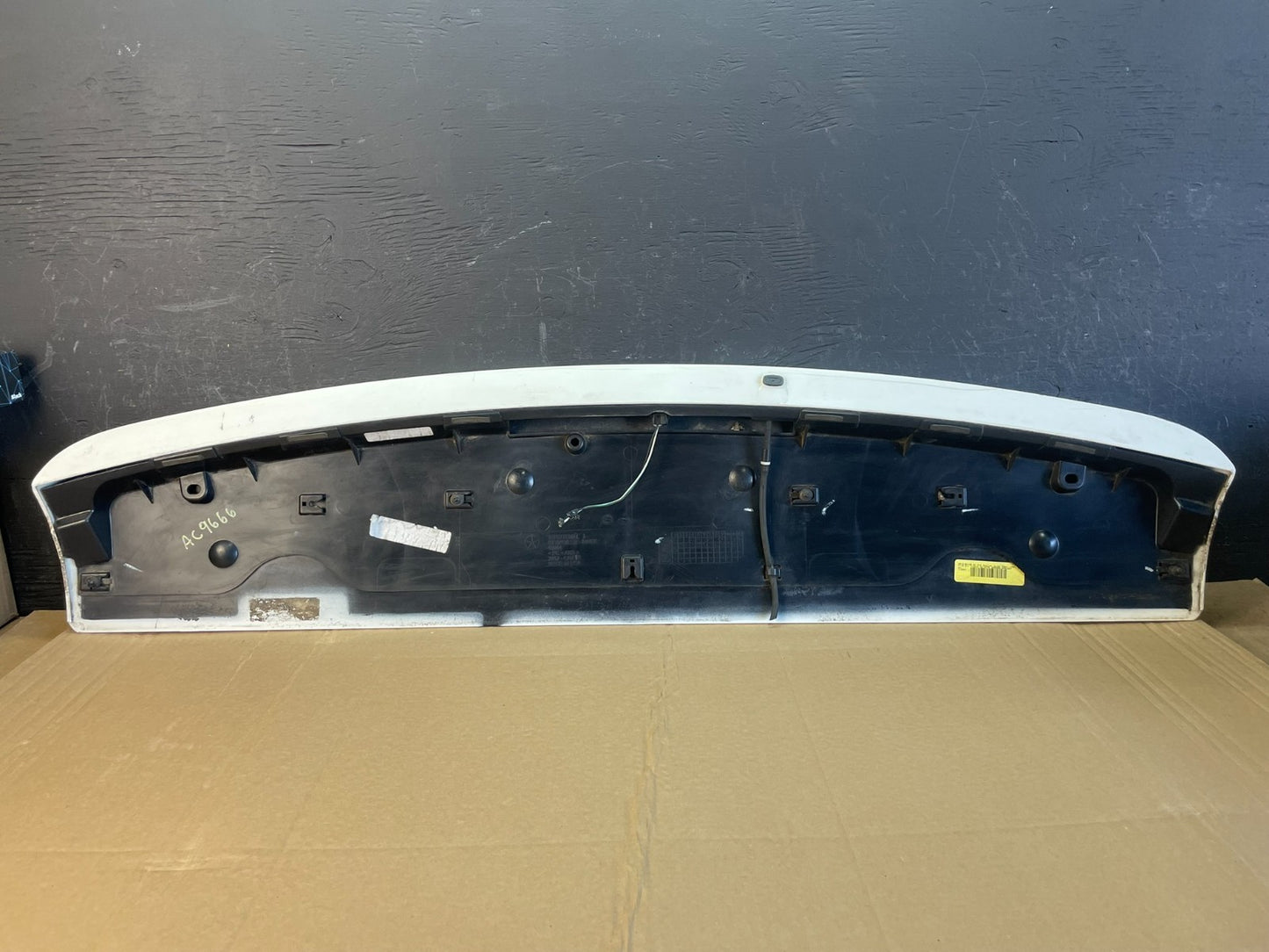 2011 to 2019 Dodge Grand Caravan Rear Upper Wing Spoiler W/Brake Light AC9666 DG5