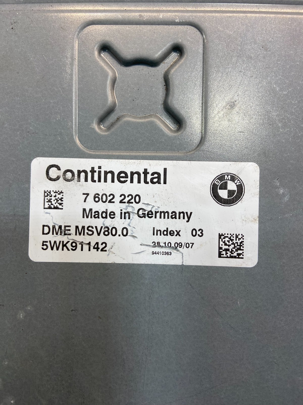 2007 - 2011 BMW 328i 528i E90 ECM ECU Engine Computer 7587164 ad7403 DG2