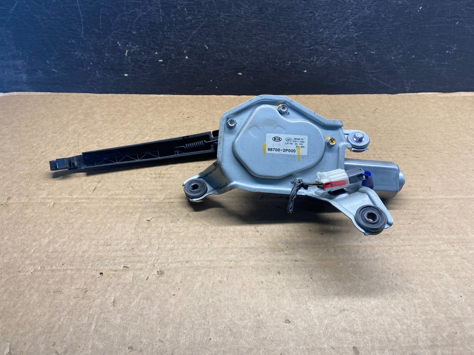 2011 - 2013 Kia Sorento Rear Glass Windshield Wiper Motor af7649 DG5