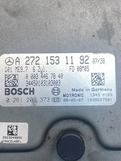 2006 to 2009 Mercedes 3.5L ECU E350 ML350 R350 Engine Computer Module AG6132 DG2