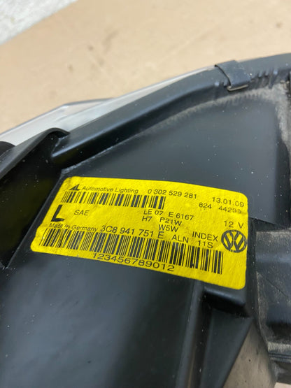 2009 - 2012 Volkswagen CC Left Driver LH Side Headlight Xenon HID Oem Y0679 DW12