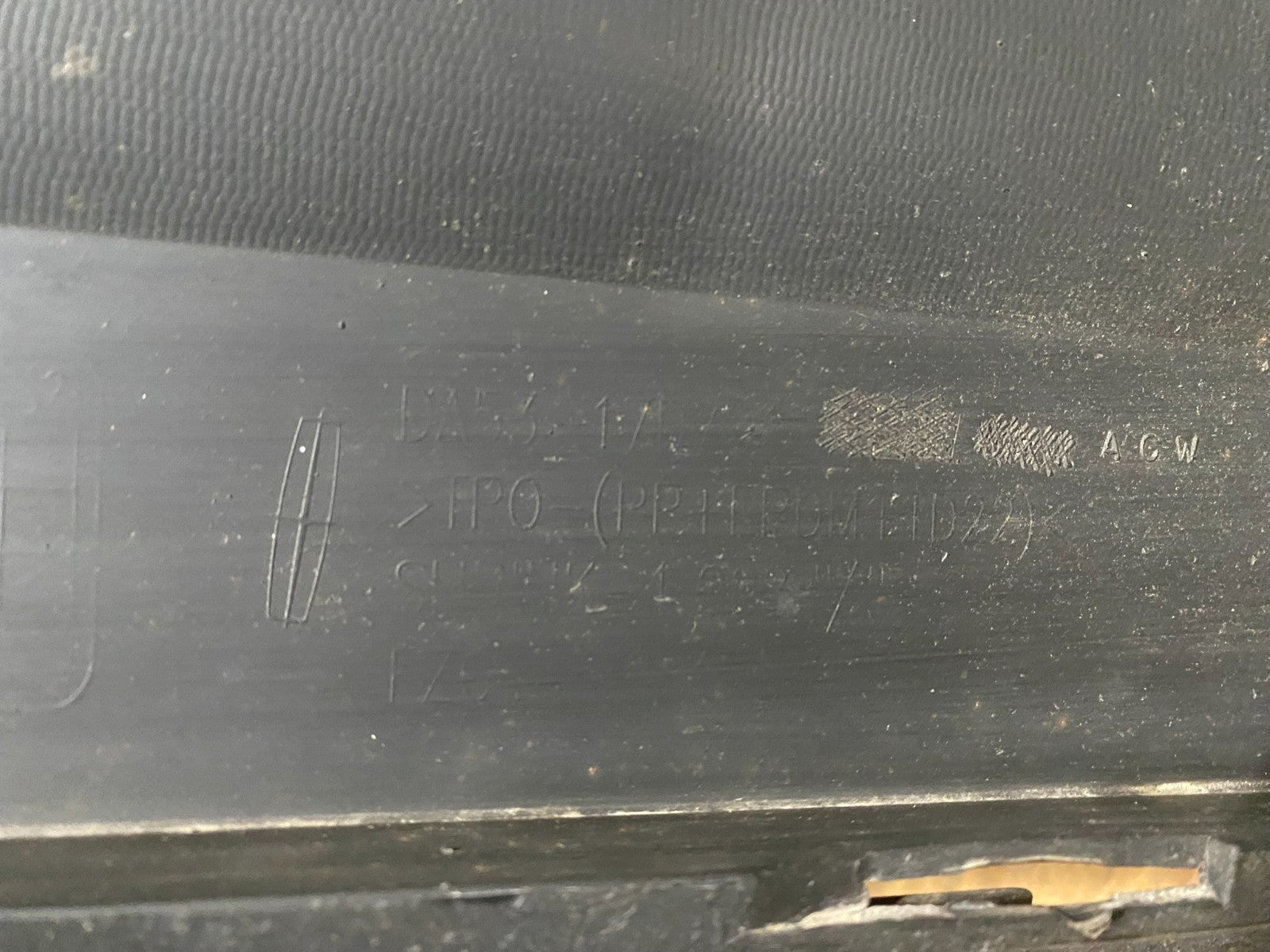 2009 to 2012 Lincoln MKS Rear Bumper Cover OEM Y9239 PS13