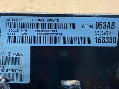 2006 Dodge Magnum Charger 2.7L Engine Control Unit ECU ad7627 DG2