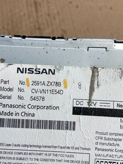 2010- 2011 Infiniti G37 M37 Radio CD Player Receiver AM Climate Module AF6408 DG5