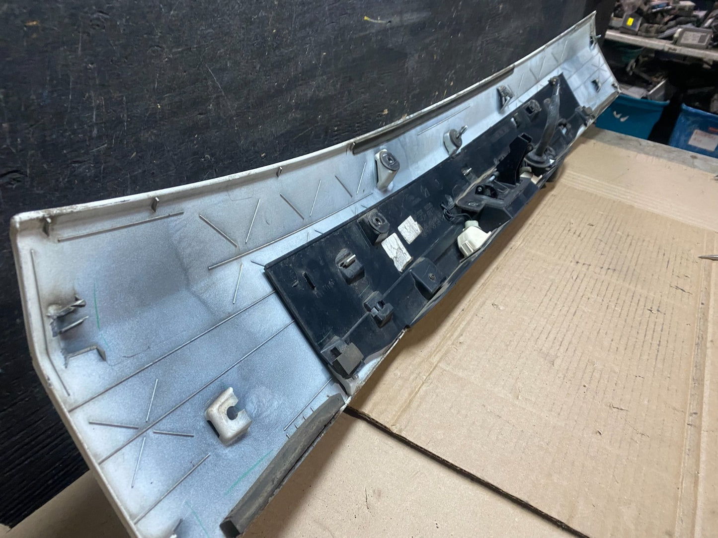 2011 to 2018 Dodge Grand Caravan Tail Gate Trim Molding With Camera OEM V2684 DG11