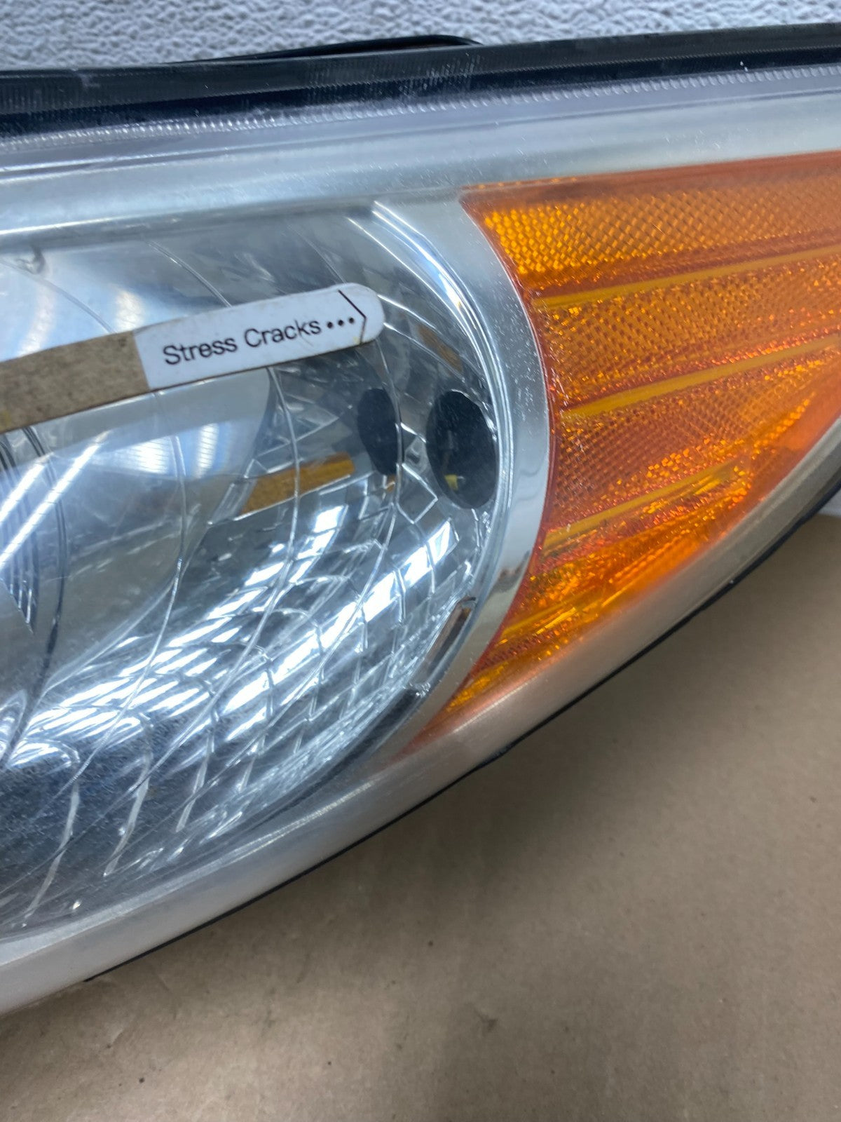 2011 - 2014 Hyundai Sonata Left Driver Lh Side Headlight Halogen AE6752 DW4