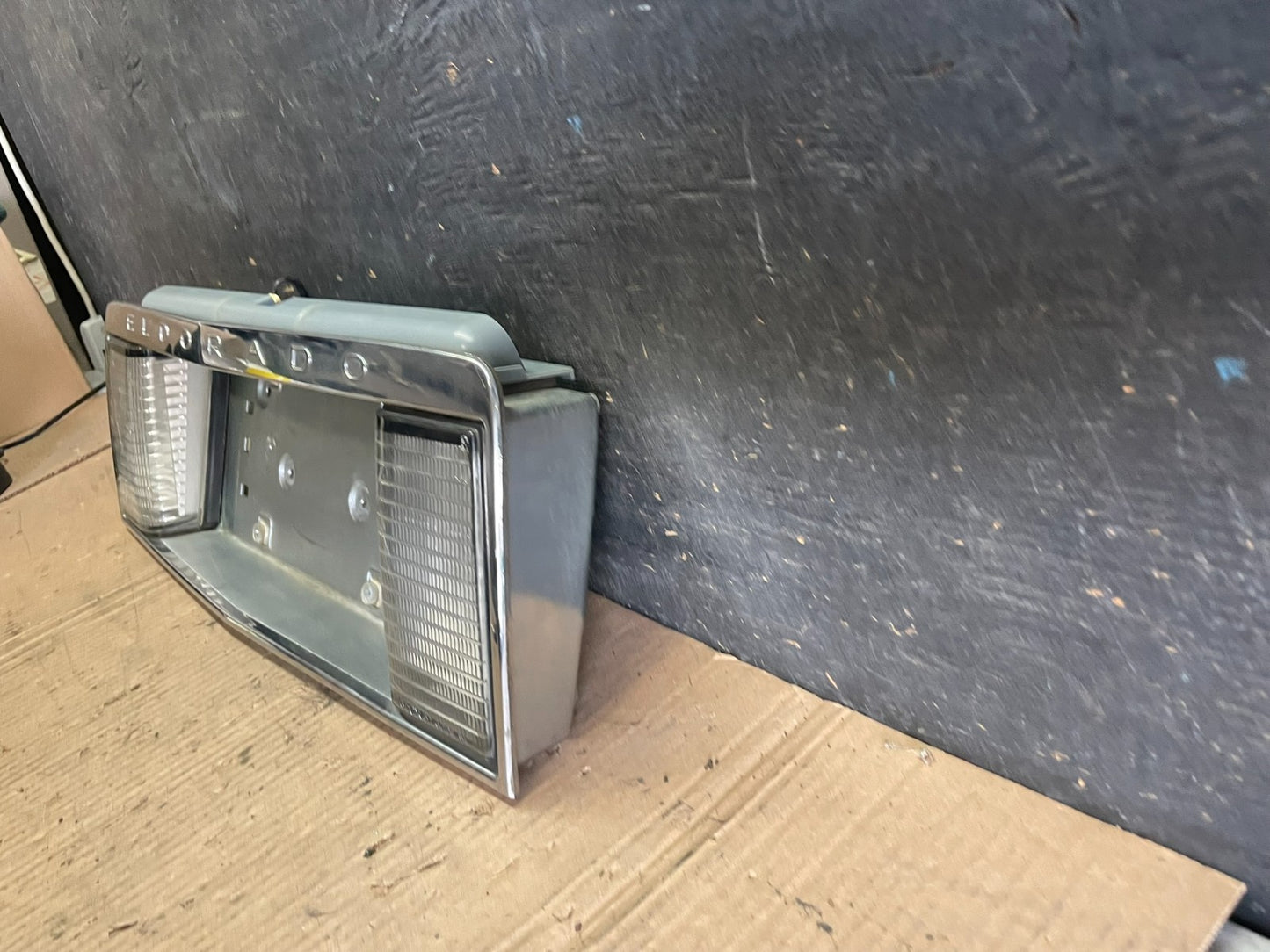 1992 to 2002 Cadillac Eldorado Rear License Plate Trim Panel OEM P8699 DG1