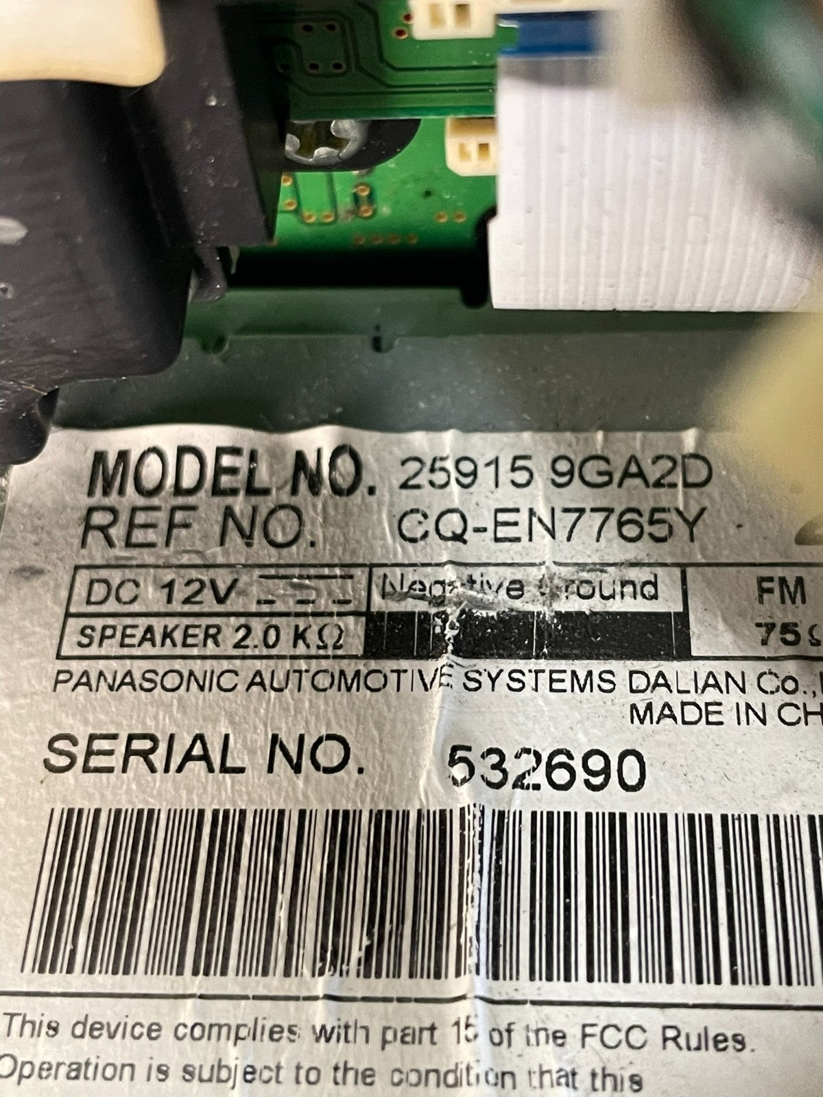 2008 2012 Nissan Pathfinder Radio A/C Heat Temperature Climate Control ai0563 DG12