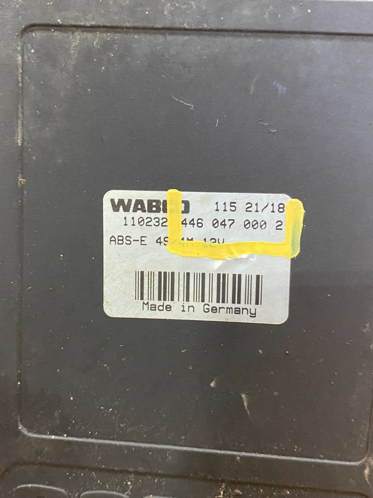 Wabco ABS Pump Hydraulic W/ Module P/N 4460470002 AB7221 DG7