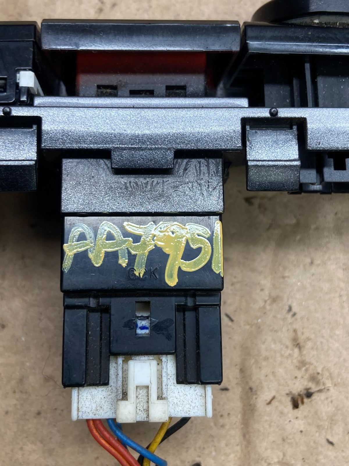2010 to 2013 Dash Traction Hazard Light Switch Button  OEM AA7951 DG6