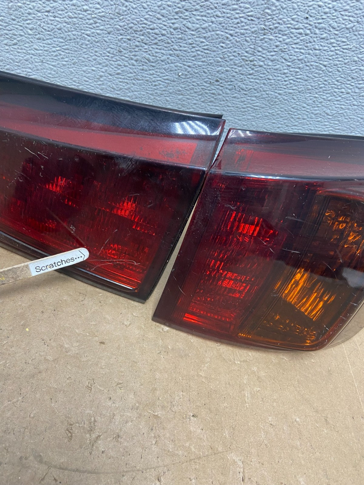 2009 - 2010 Lexus Is250 Is350 Left+Right Side Tail Lights AC6032 DW4