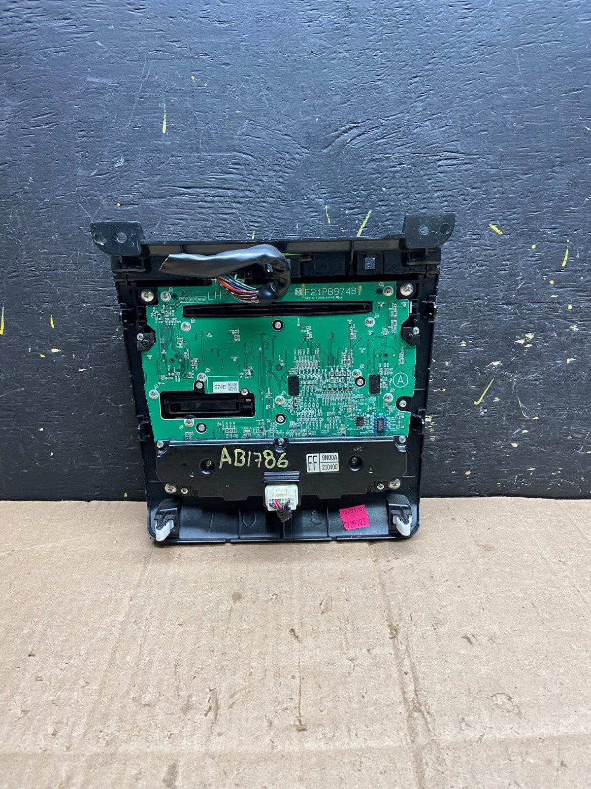 2008 - 2010 Nissan Maxima Radio Panel Climate Control Bezel Trim OEM AB1786 DG3