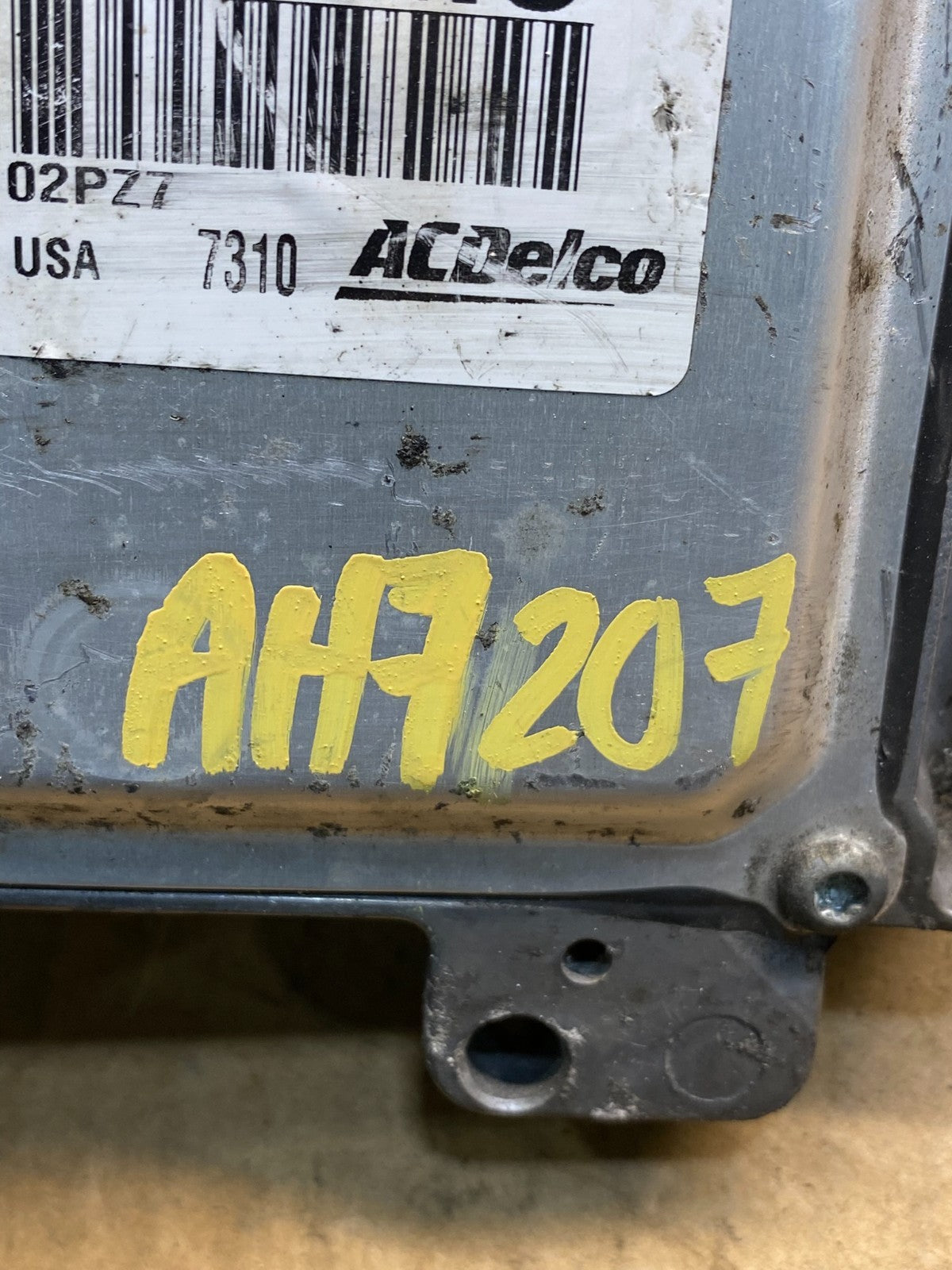 2008 2009 Chevrolet Silverado Engine Control Module ECM ECU AH7207 DW3