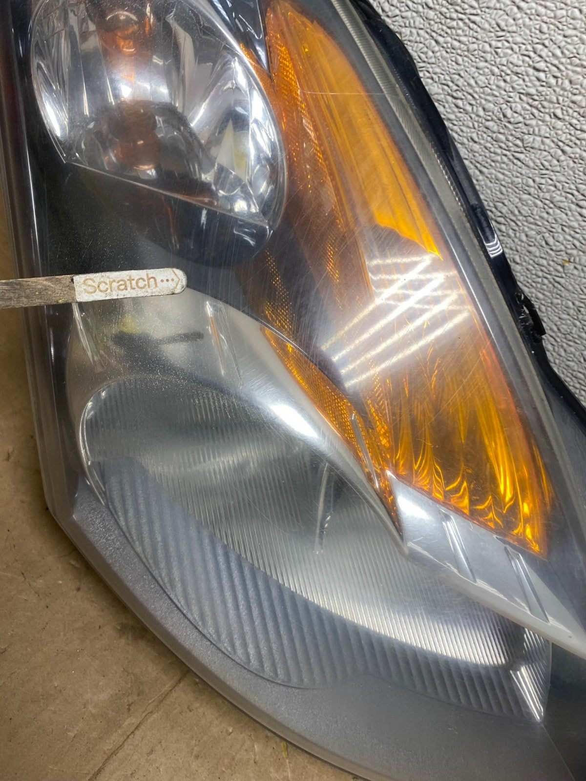 Sedan 2007 2008 2009 Nissan Altima Left+Right Set Headlights W8638 DW3