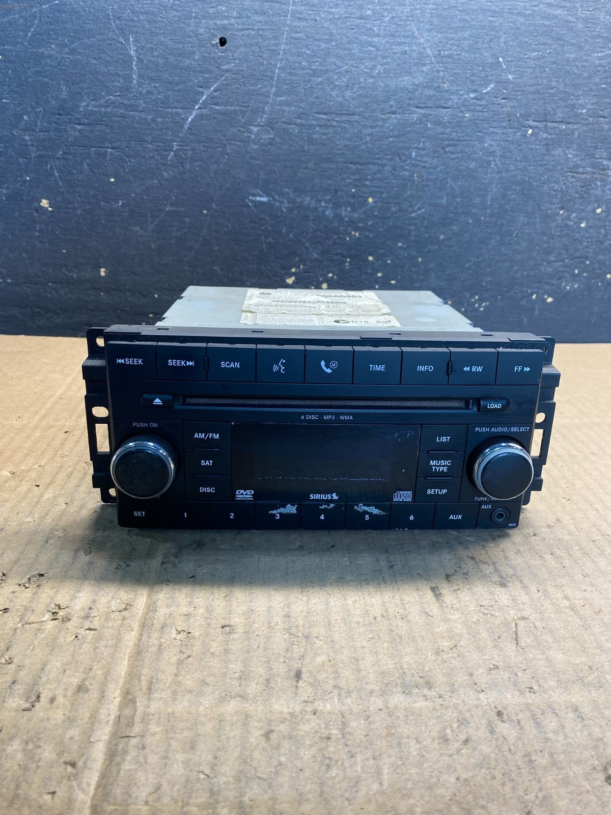 2007-2012 Chrysler Dodge Jeep Ram Radio CD MP3 AUX Receiver AA7811 DG0