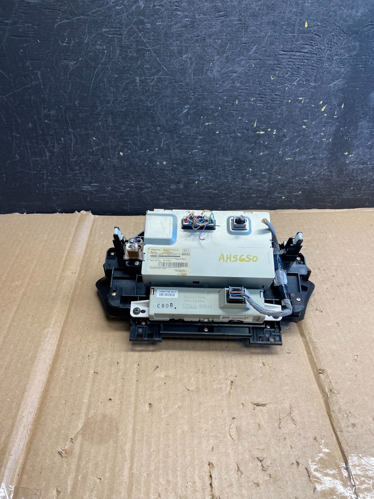 2013 to 2018 Acura ILX Screen Display Dash Information AH5650 DG5