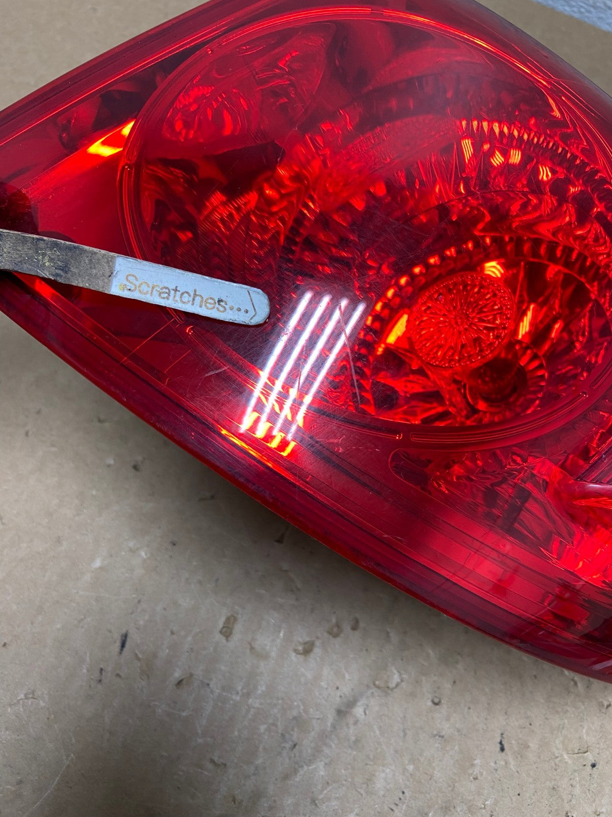 2007 2008 2009 Hyundai Santa Fe Right Passenger Rh Tail Light AI3619 LK3
