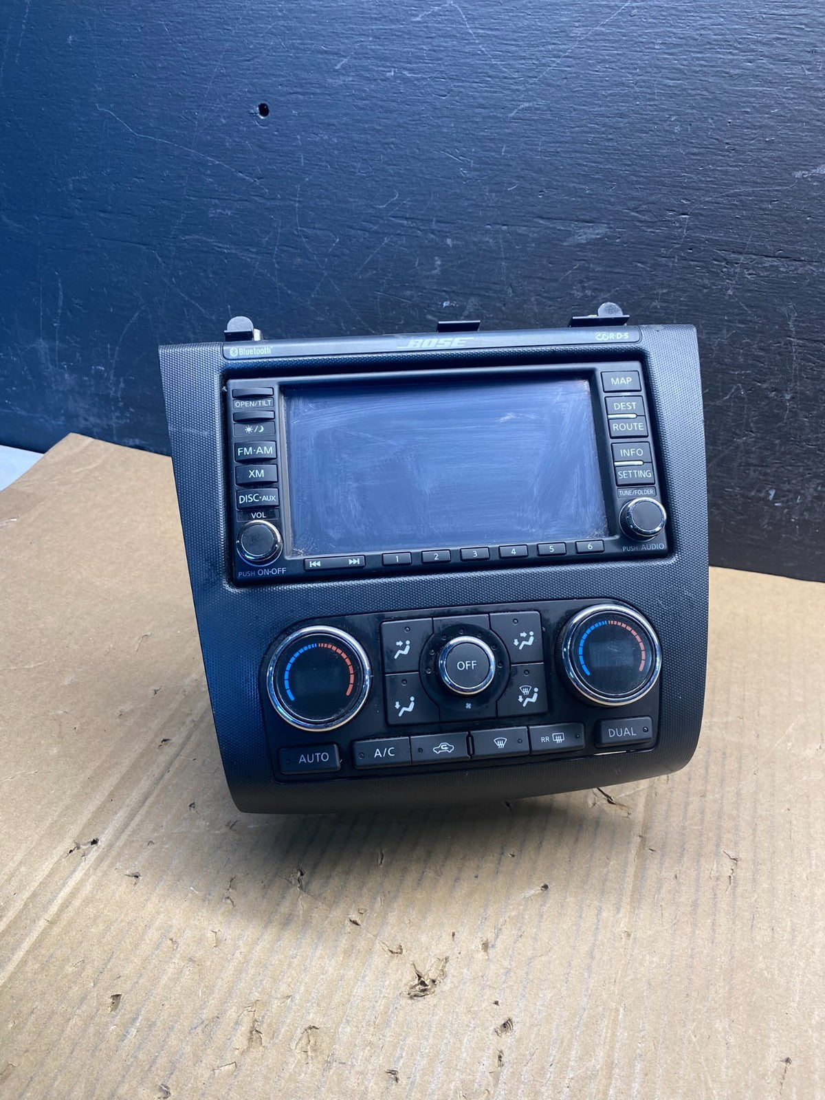 2011 - 2013 Nissan Altima Radio Cd Mp3 Player AUX Port Climate Control AD1727 DG0