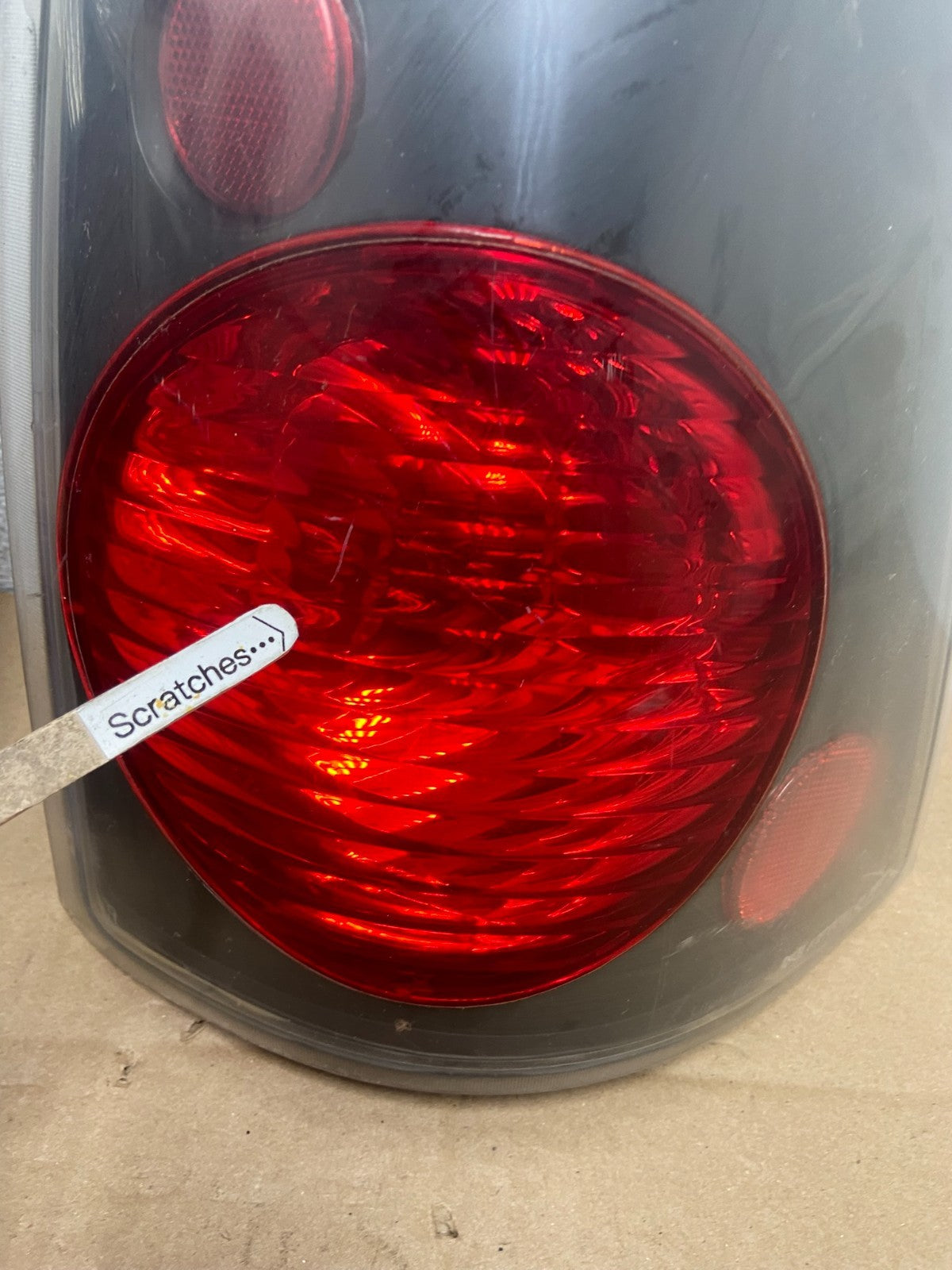2001-2005 Ford Explorer Sport Trac Left+Right Set Black Tail Lights  AB6141 DG4