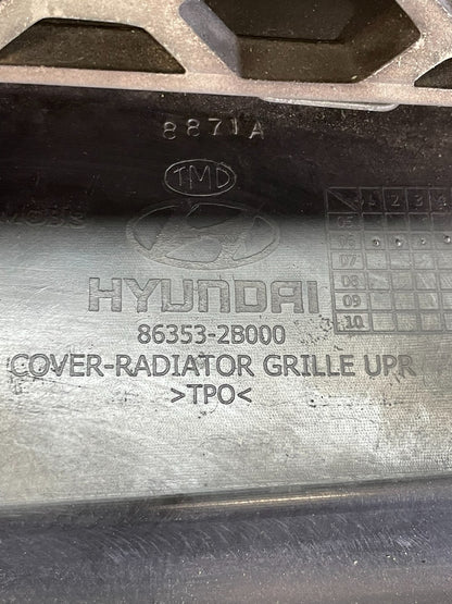 2007 to 2009 Hyundai Santa Fe Front Upper Grill Grille AD0446 DG4