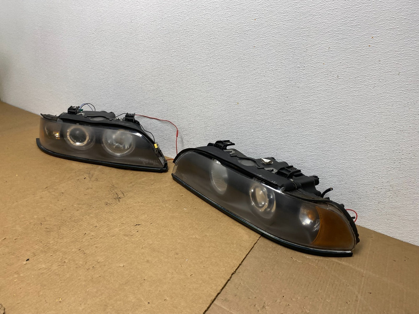 2001-2003 BMW E39 5 Series Headlight Left Driver LH Side Angel AC3008 DG1