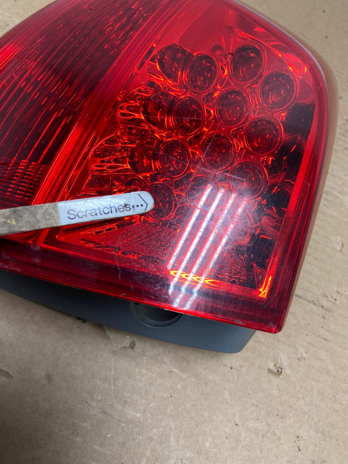2007 2008 2009 Acura Mdx Left Driver Lh Side Tail Light AD3847 LK3