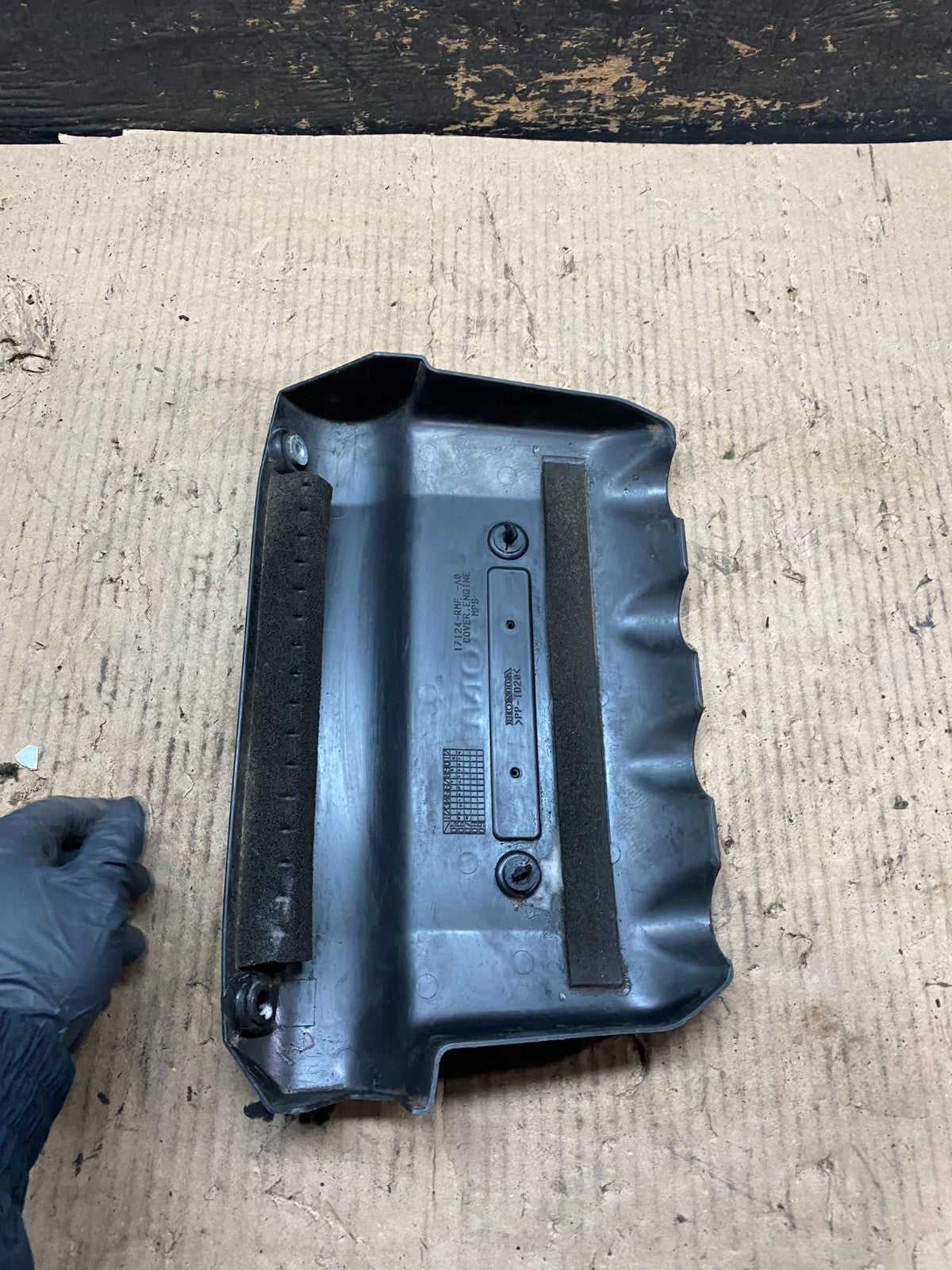 2007 to 2008 Honda Fit Engine Cover Trim Bezel 17124-rme-a0 V4003 DG6