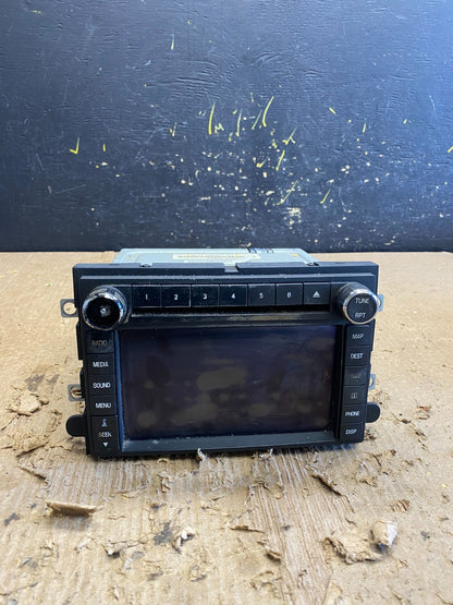 2010 - 2013 Ford Edge AM FM Radio Stereo Screen Display CD Player Oem AA4413 DG0