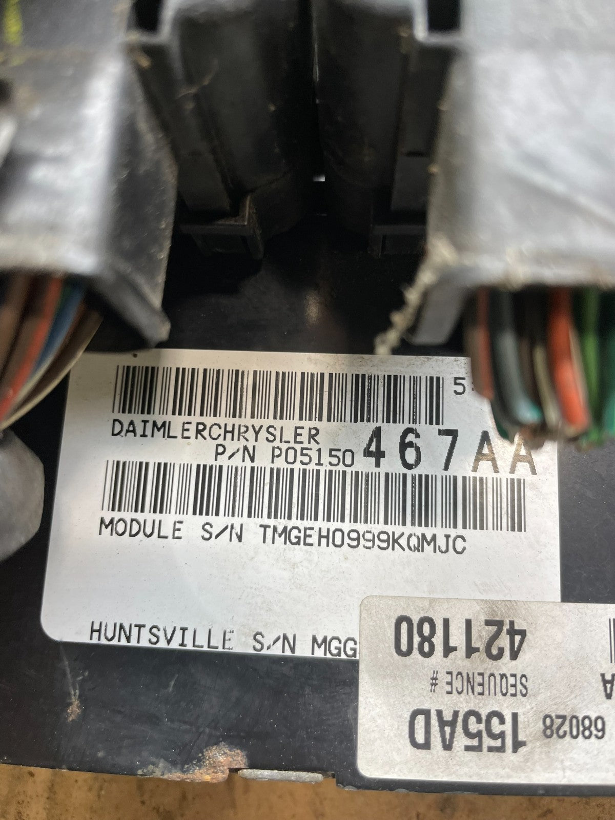 2009 to 2010 Jeep Grand Cherokee Computer Engine Control ECU ECM R9281 DG3