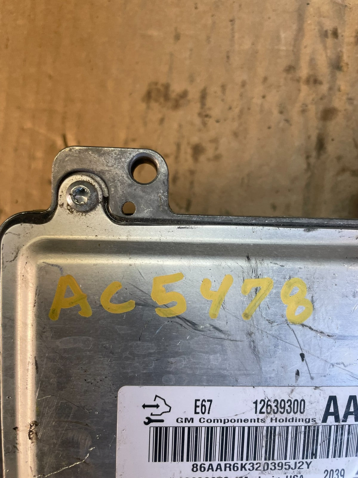 2012 Chevrolet Colorado Engine Motor Brain Box ECU ECM AC5478 DG3