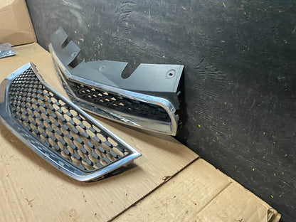 2010-2013 Chevrolet Equinox Upper Lower Set Front Chrome Grill Grille U7962 DG1