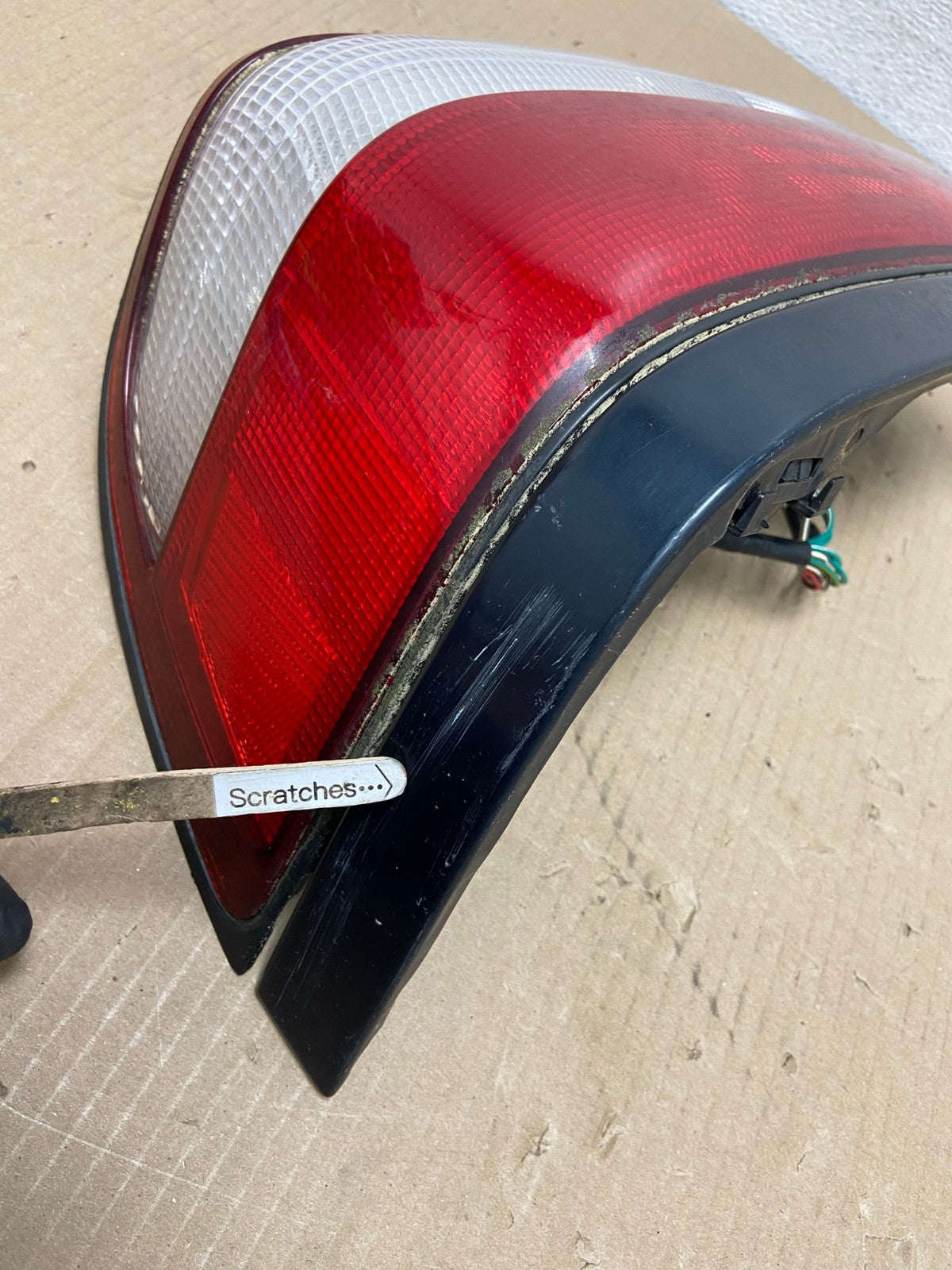 1996 to 1997 Toyota Corolla Left Driver Lh Side Tail Light AE9515 LK3