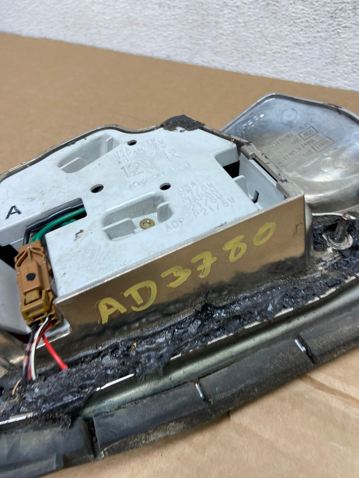 1994 - 1996 Infiniti Q45 Right Passenger RH Side Tail Light AD3780 LK5