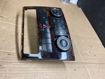 2007-2012 Mercedes X164 GL350 GL450 Climate Control Bezel Wood Switch aa4842 DG2
