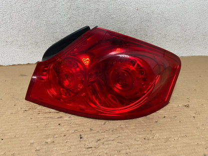 2007 to 2013 Infiniti G35 G37 Sedan Right Passenger Rh Tail Light AG8318 LK0
