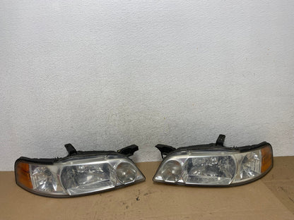 Sedan 2000 2001 Nissan Altima Headlights Left+Right AF4418 LK0