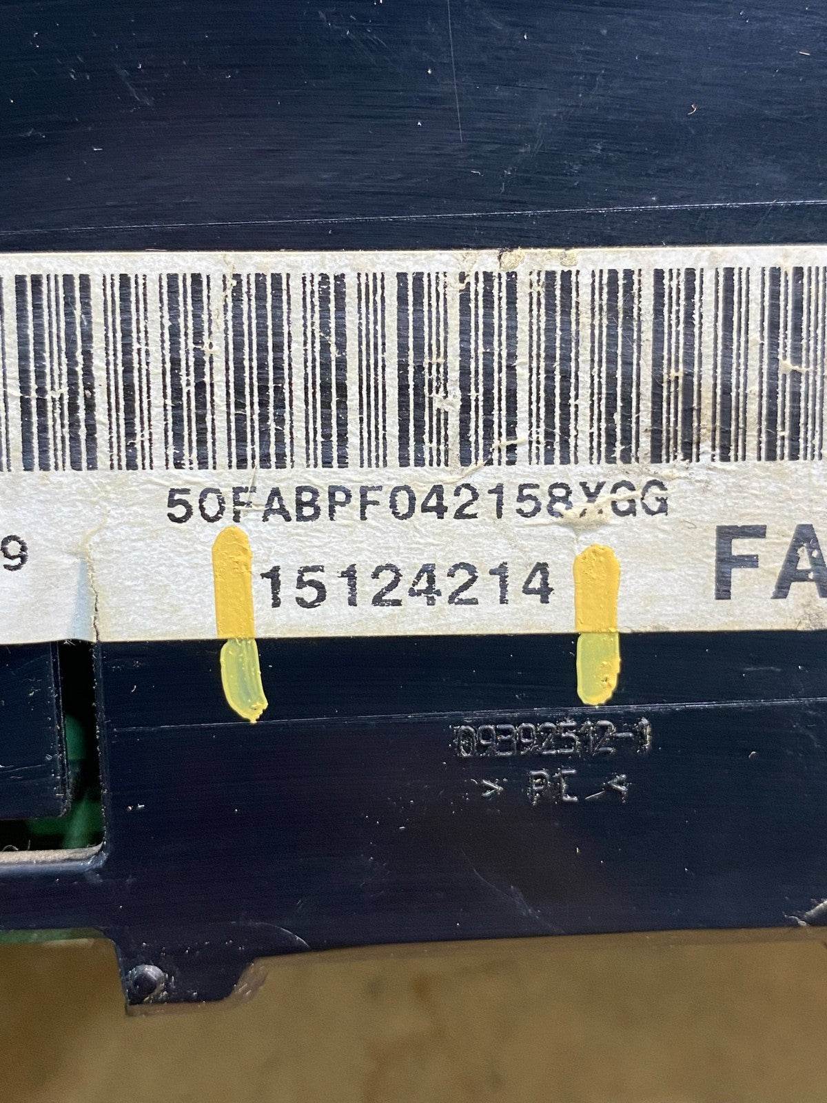 2004 to 2007 Chevrolet Express Speedometer Cluster Gauge AD4835 DG5