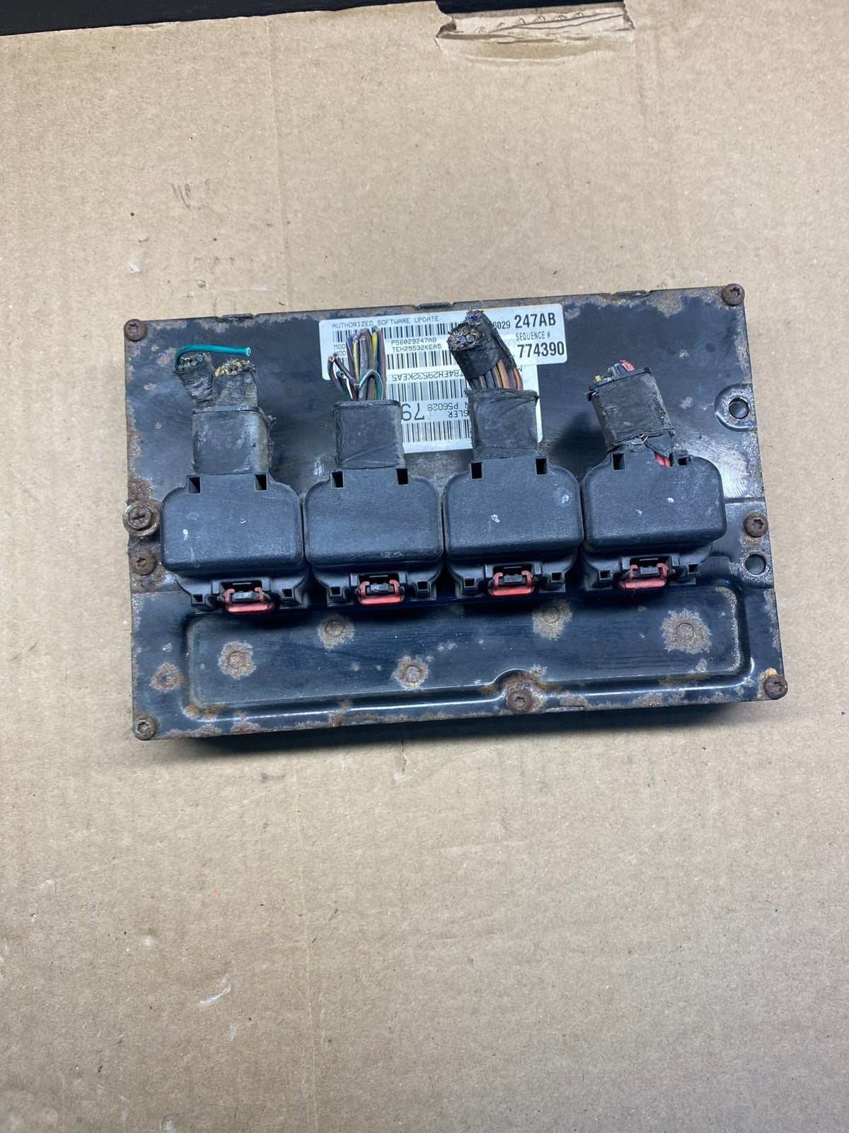 2004 Dodge Ram Engine Computer Module Computer ECM 56029247AB AF89850
