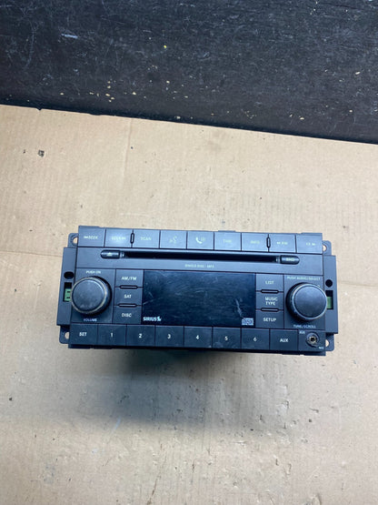 2007-2012 Chrysler Dodge Jeep Ram Radio CD MP3 AUX Receiver U1803 DG0