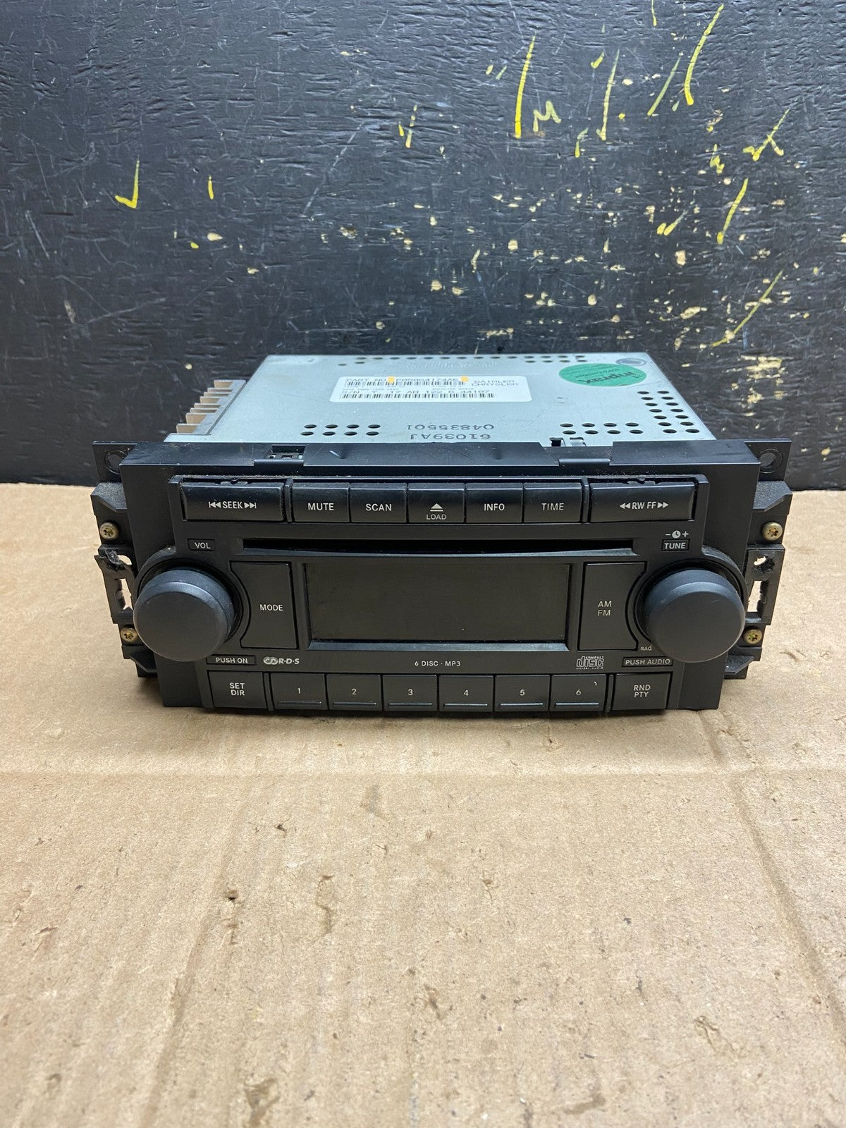 2005-2009 Chrysler Dodge Jeep Ram Radio CD MP3 AUX Receiver AA8179  DG0