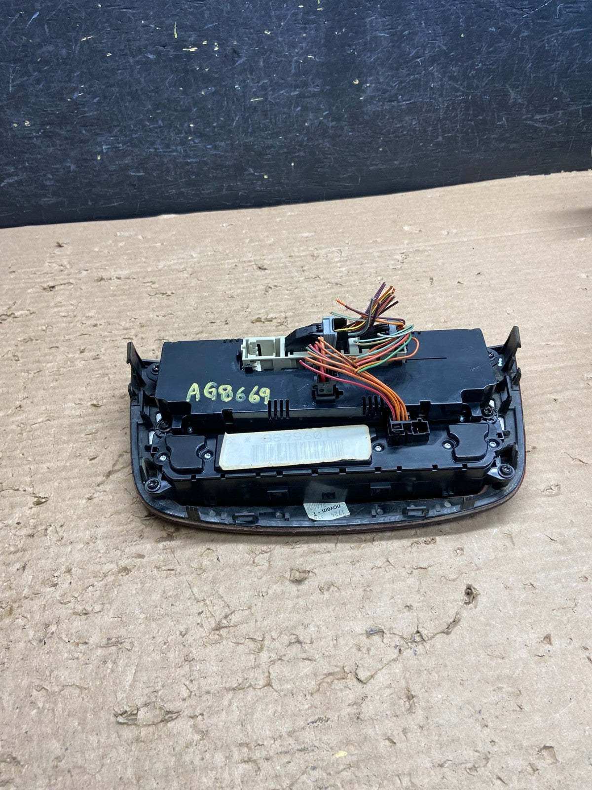 2006 to 2008 Mercedes W251 R350 AC Temp Heater Climate Control AG8669 DG4