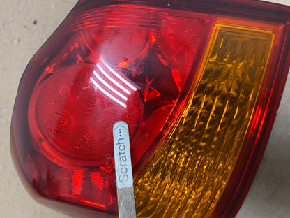 2011 to 2019 Mitsubishi ASX Left Driver LH Side Tail Light Oem Q9102 DW4