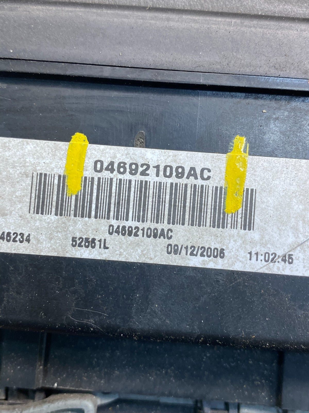 2007 Jeep Grand Cherokee Fuse Box Relay Panel AE9899 DW6