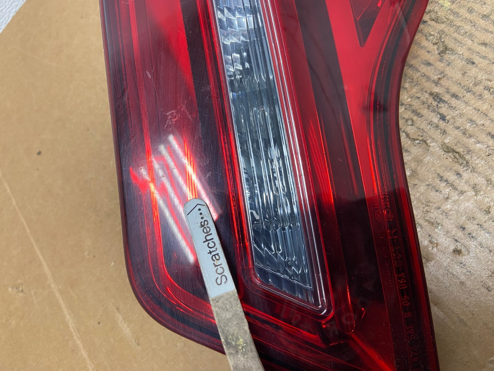 2010 - 2013 Acura Mdx Right Passenger Rh Side Inner Tail Light AE1588 LK3
