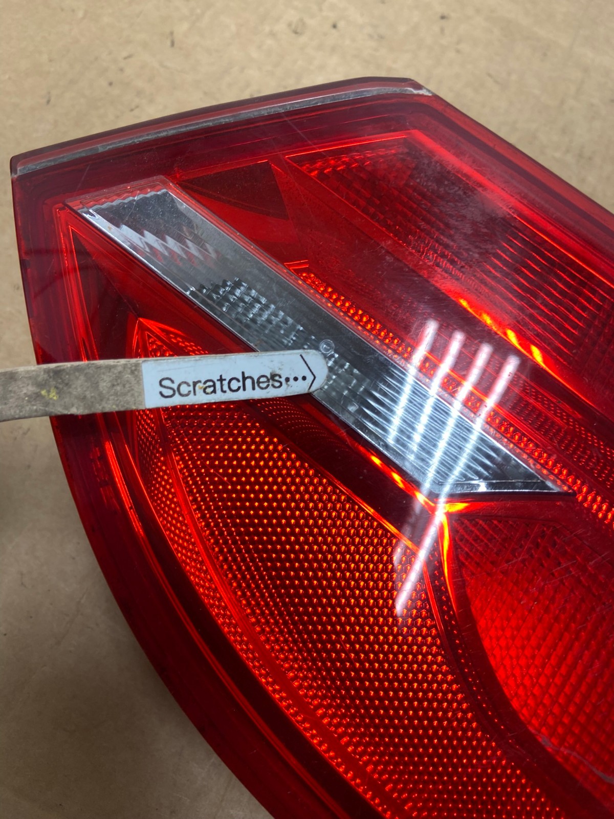 2011-2014 Volkswagen Jetta Left Driver LH Inner Trunk Tail Light AD4572 LK3